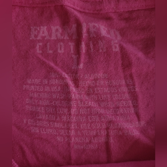 Farm Fed Pink Animals Make Me Happy Graphic Tee Size Large - Picture 4 of 6